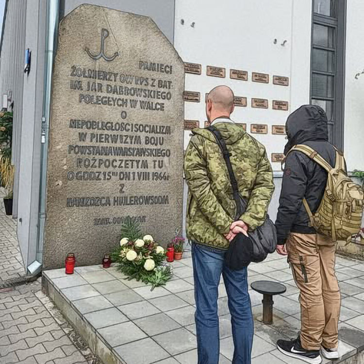 SORP pierwszy rok - upamiętnienie OW PSS