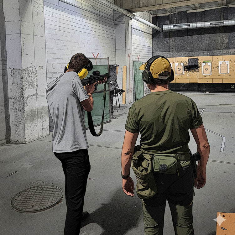 SORP pierwszy rok - szkolenie strzeleckie